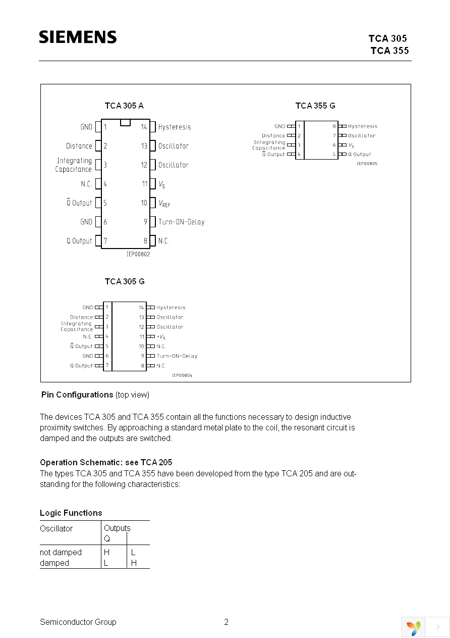 TCA305 CHIP Page 2
